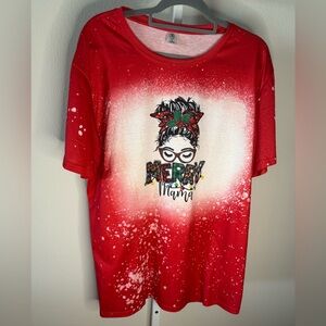 Merry Mama Holiday Tee Shirt